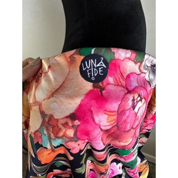 Lunafide Flower Reign Pullover Hoodie and Matching Legging Lounge Set Size S/M - Picture 11 of 12